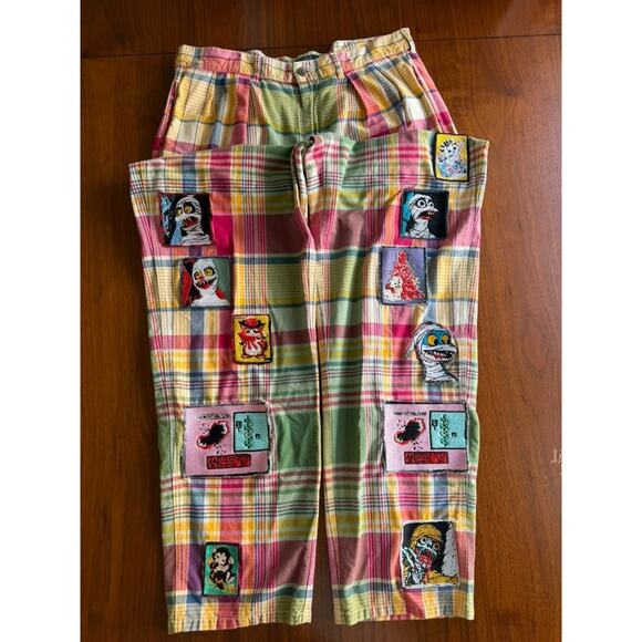 Polo by Ralph Lauren Other - Polo Ralph Lauren Urban Renewal Reworked Madras Plaid Pants - Size 34x32
